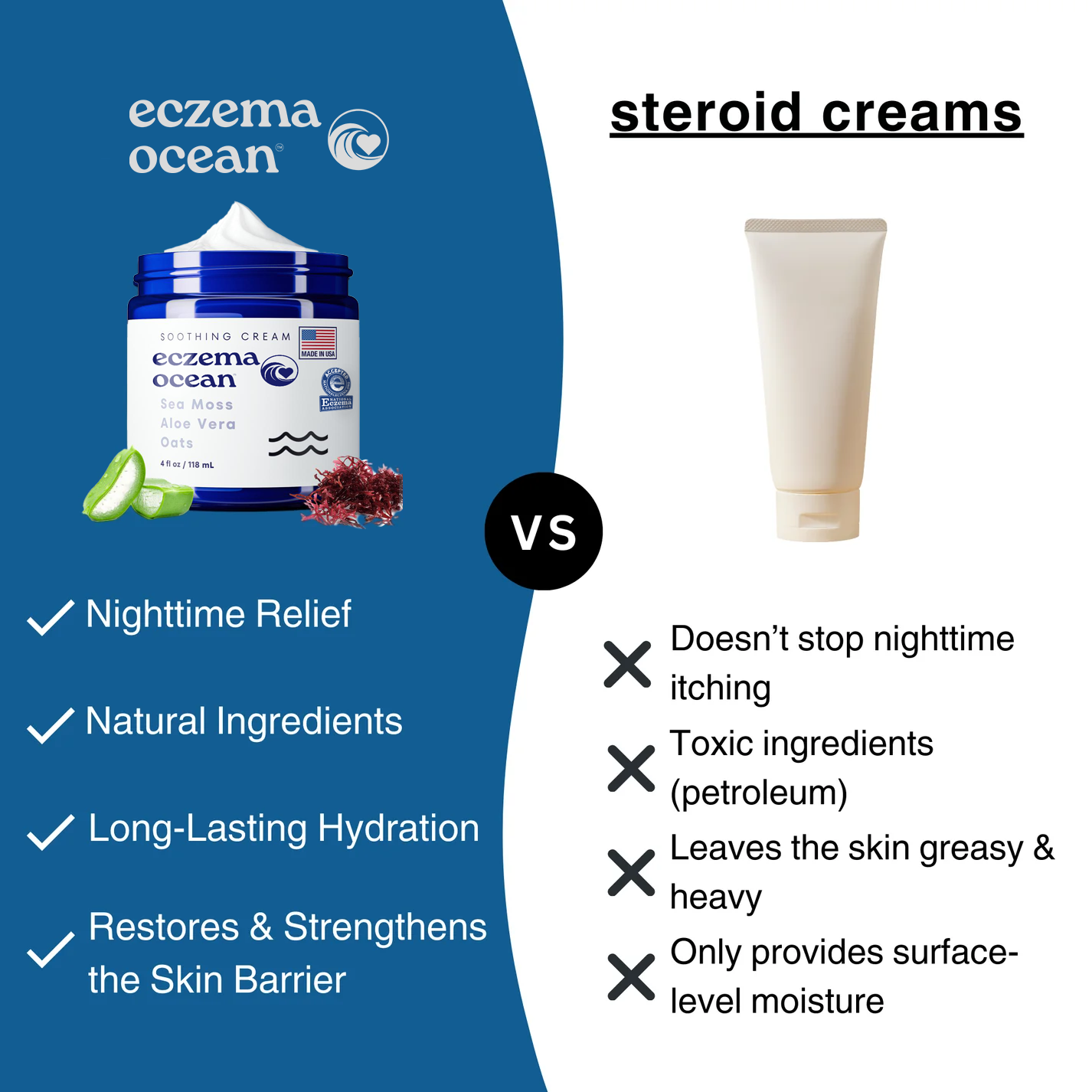 EczemaOcean® Eczema Relief Cream